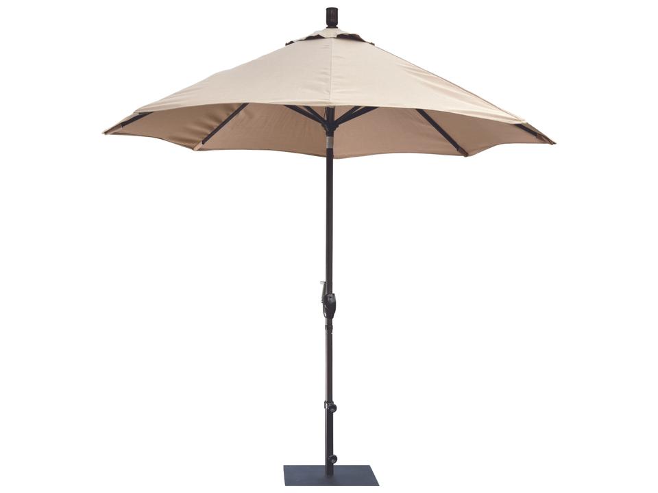 Aluminum 9 Foot Octagon Crank Lift Outdoor Patio Umbrella
