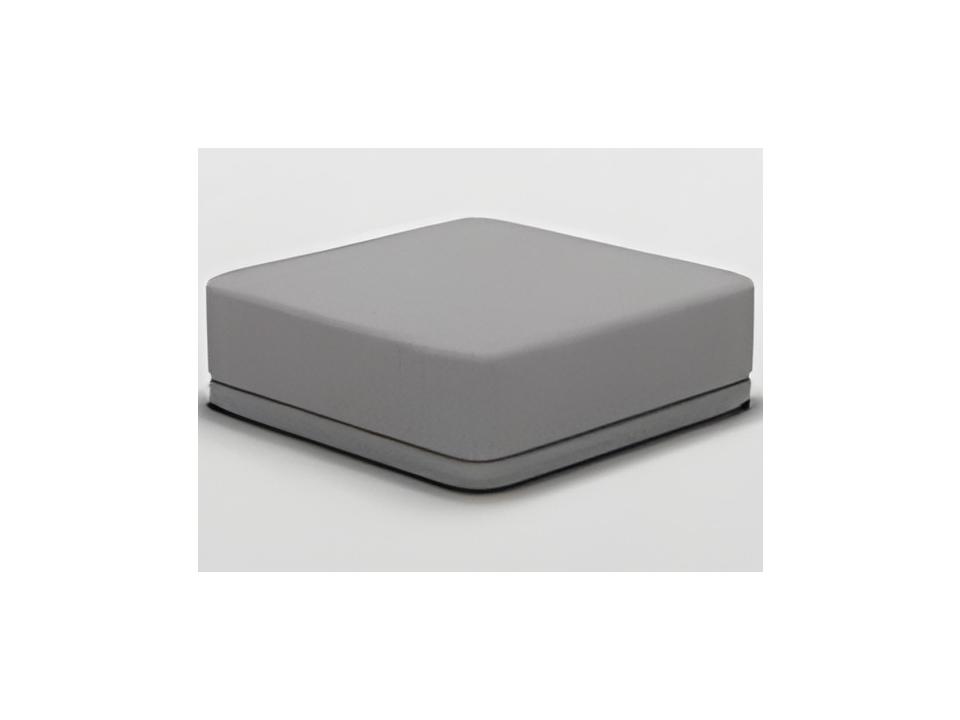 Cube Modular Ottoman in Grey Boucle