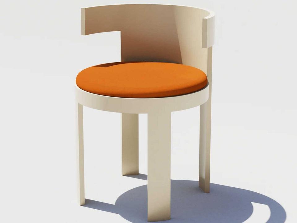 Gloria Beige Upholstered Arm Dining Chair