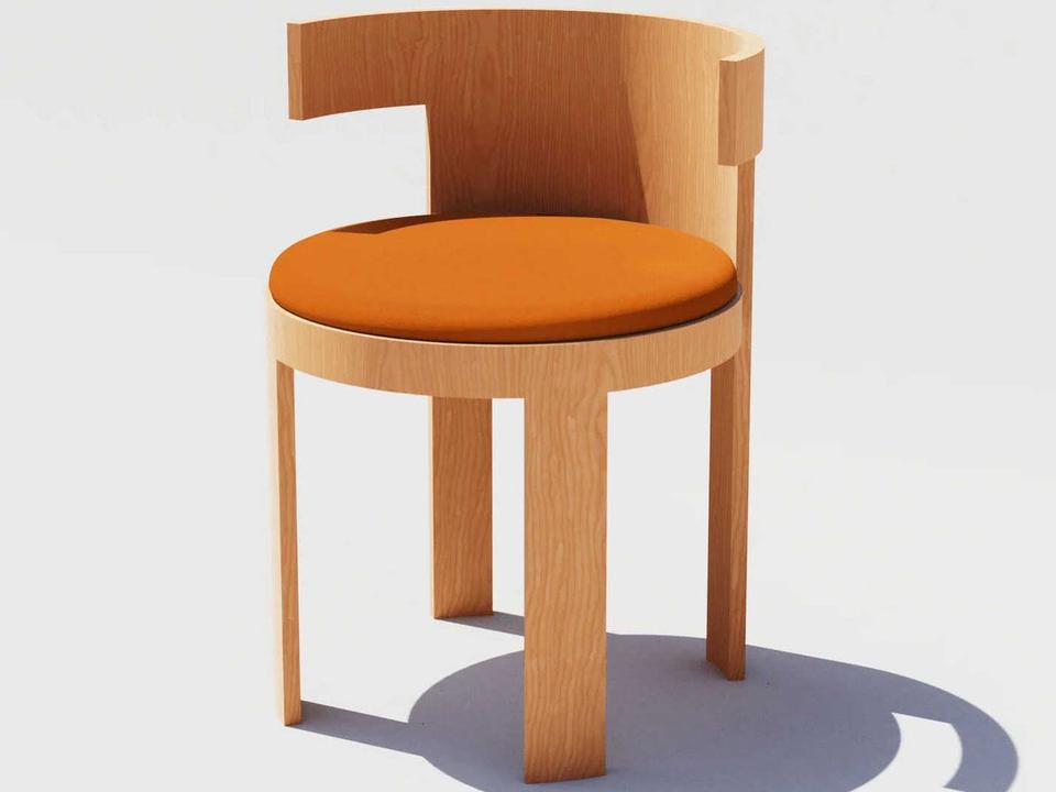 Gloria Brown Upholstered Arm Dining Chair