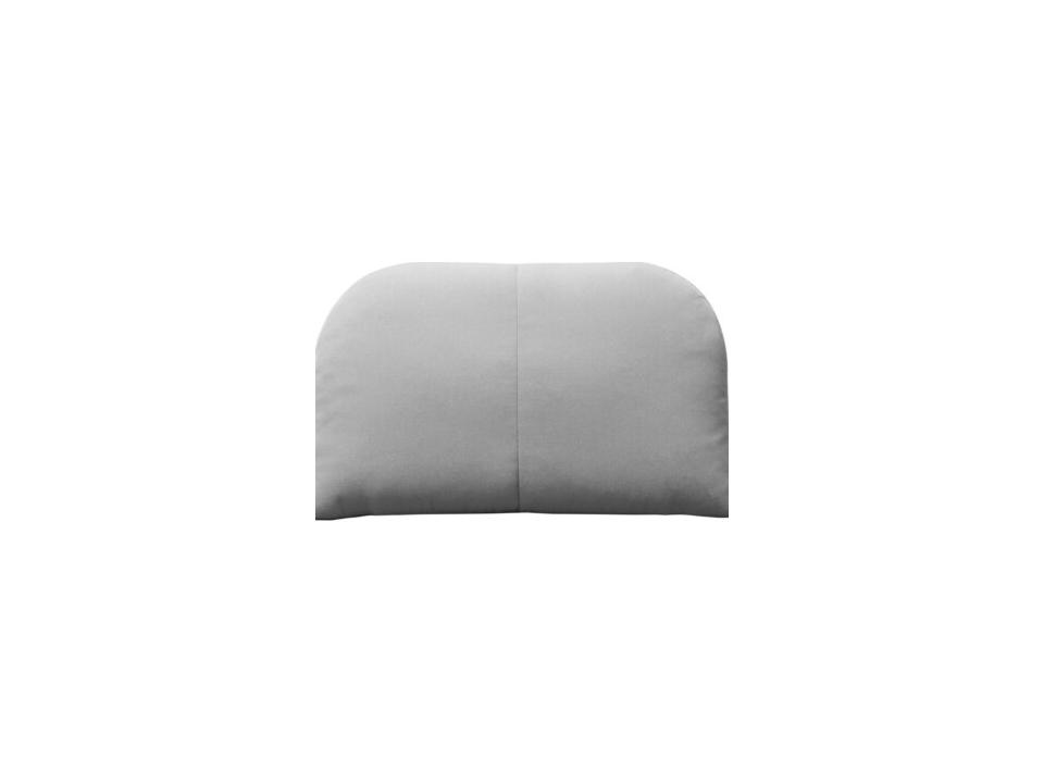 Arc Throw Pillow in Granite Sunbrella Fabric