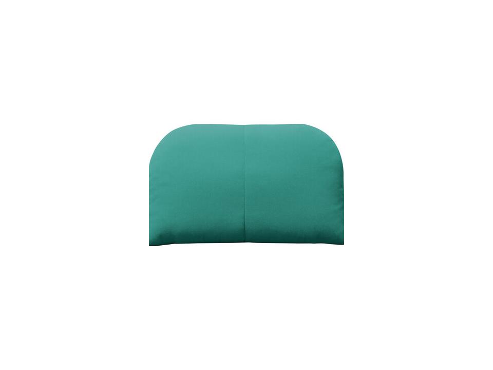 Arc Throw Pillow in Teal Sunbrella Fabric
