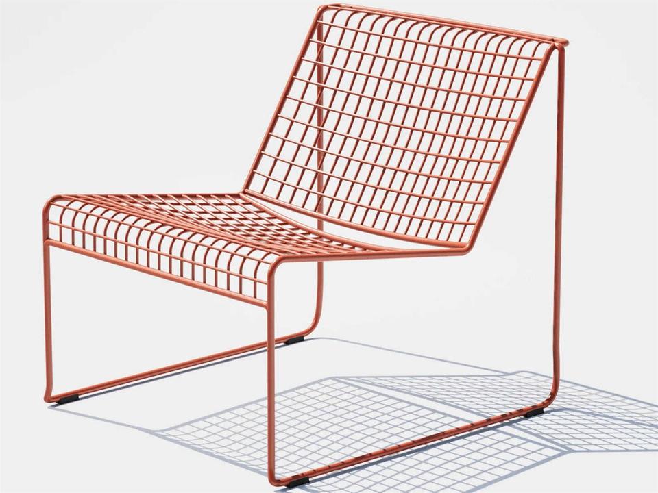 Fred Metal Lounge Chair