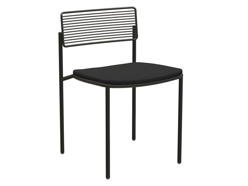 Rachel Bar Stool Seat Pad in Black Quick Dry Open-Cell Foam
