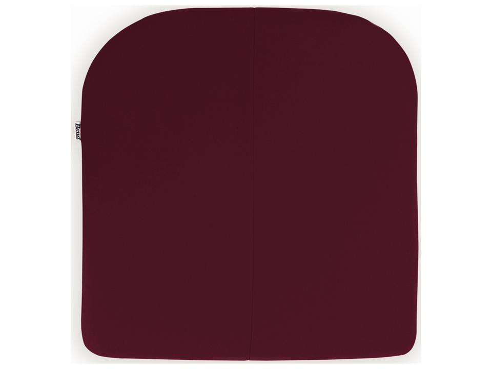 Sunbrella Seat Pad for Lucy and Ethel Chairs in Burgundy