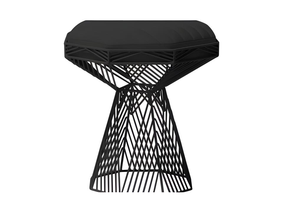 Switch Collection Reversible Seat Pad in Black Vegan Leather