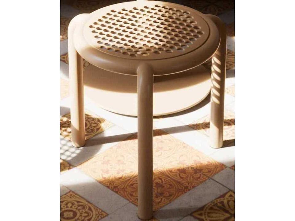 Tripod Aluminum Round Garden Stool