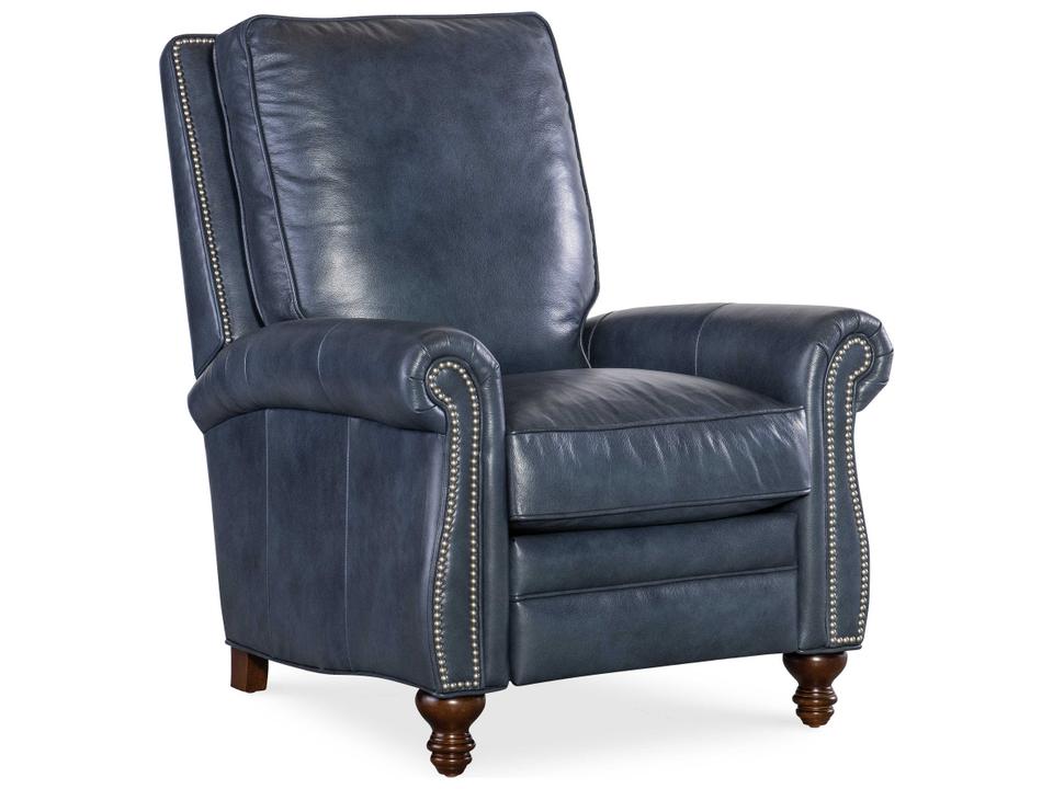 Reddish Leather Recliner