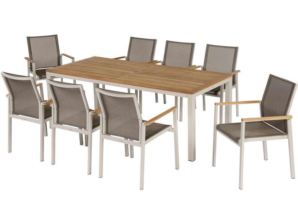 Aura Aluminum Dining Set