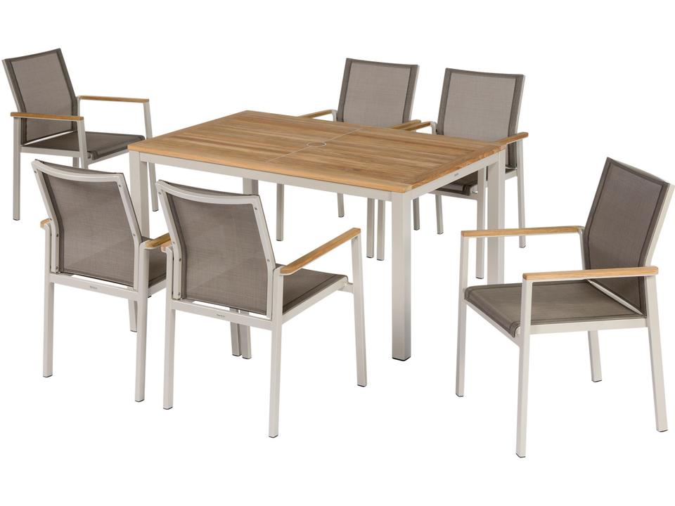 Aura Aluminum Dining Set