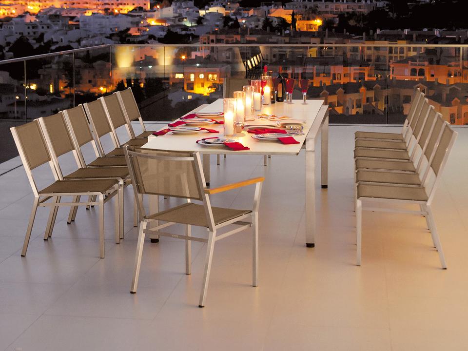 Equinox Steel Dining Set