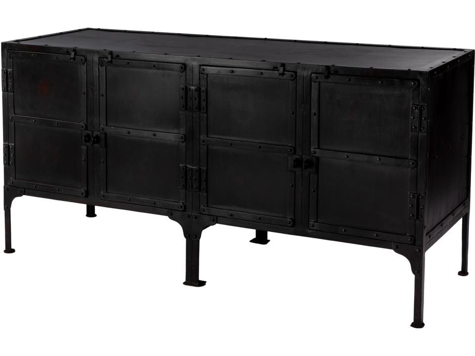 Owen Metalworks Black Accent Cabinet