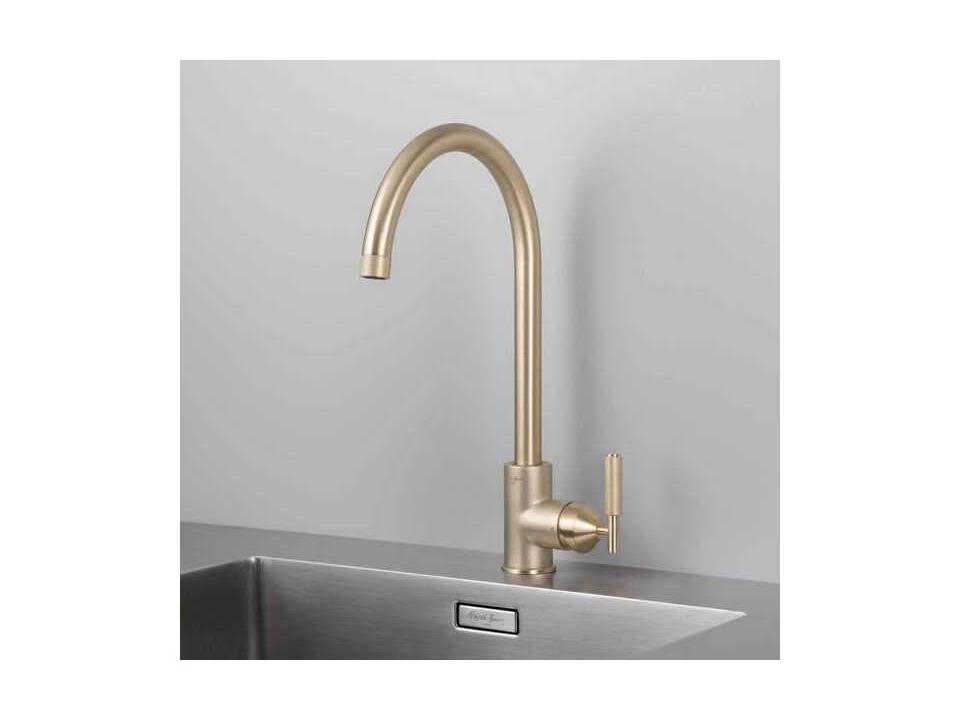 Cross Brass Pull-Out Kitchen Faucet with Dual Spray
