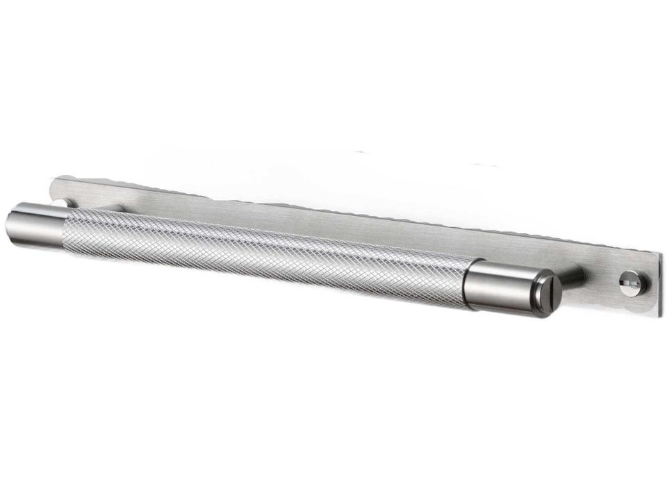 Cross Pull Bar with Plate Solid Stainless Steel Cabinet Pull