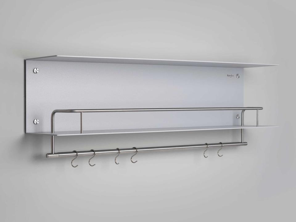 Stone Steel Hanger Kitchen Shelf