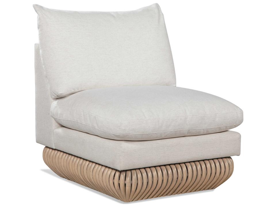 Tulum Swivel Accent Chair with Rattan Frame