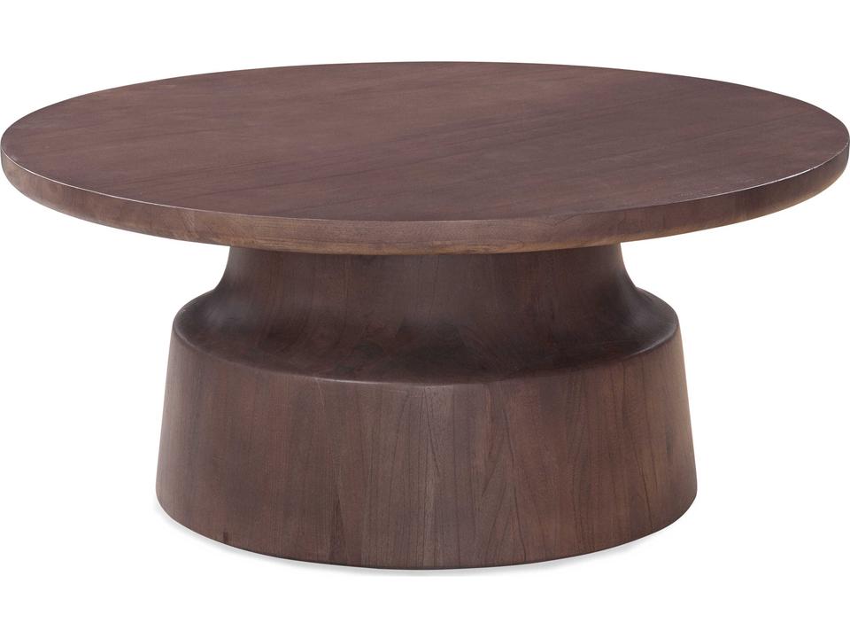 Lempa Round Cocktail Table Solid Mindi Wood