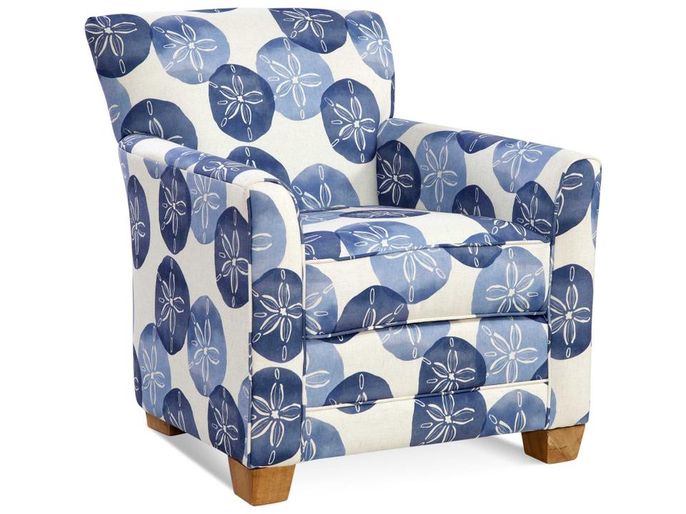 Buckley Fabric Accent Chair with Flared Arms