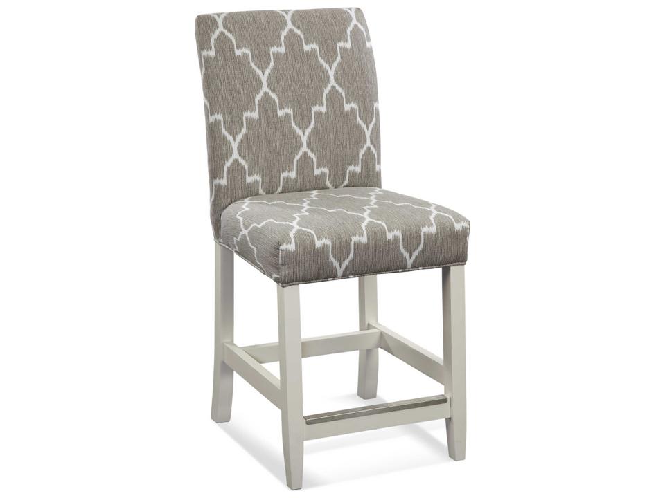 Manhattan 24 Inch Upholstered Counter Stool with Footrest