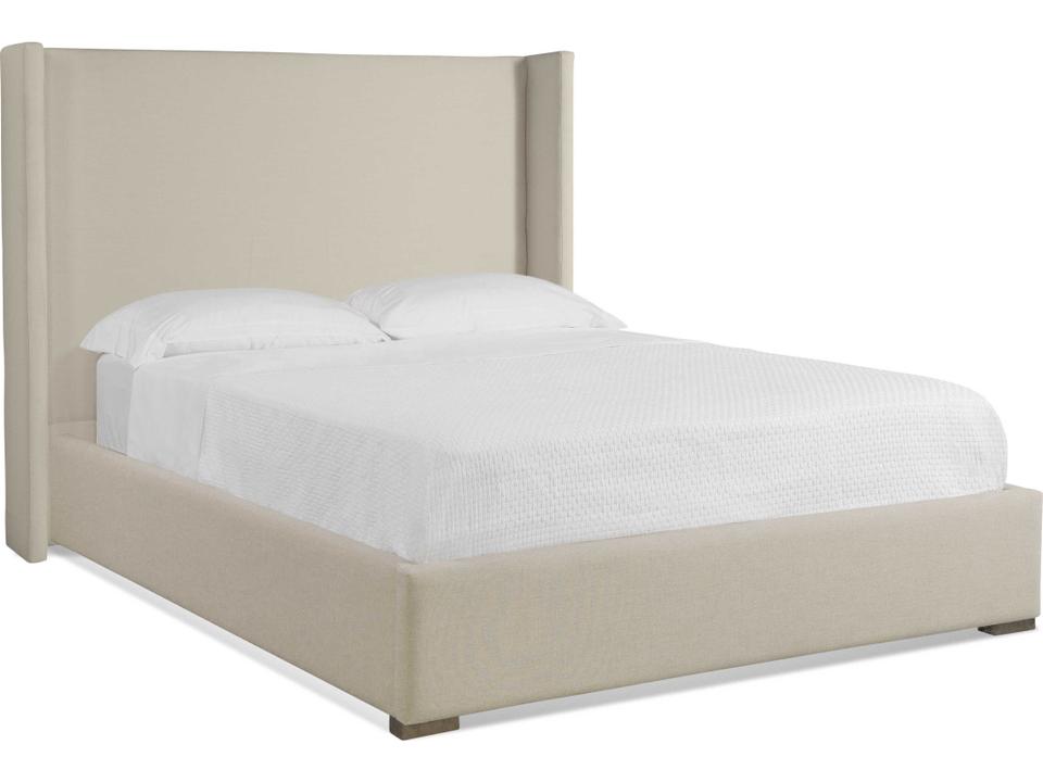 Georgia Queen Upholstered Bed with Custom Fabric Options