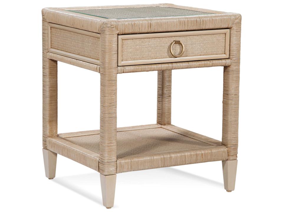 Sabal Bay 1-Drawer Wicker and Rattan Nightstand