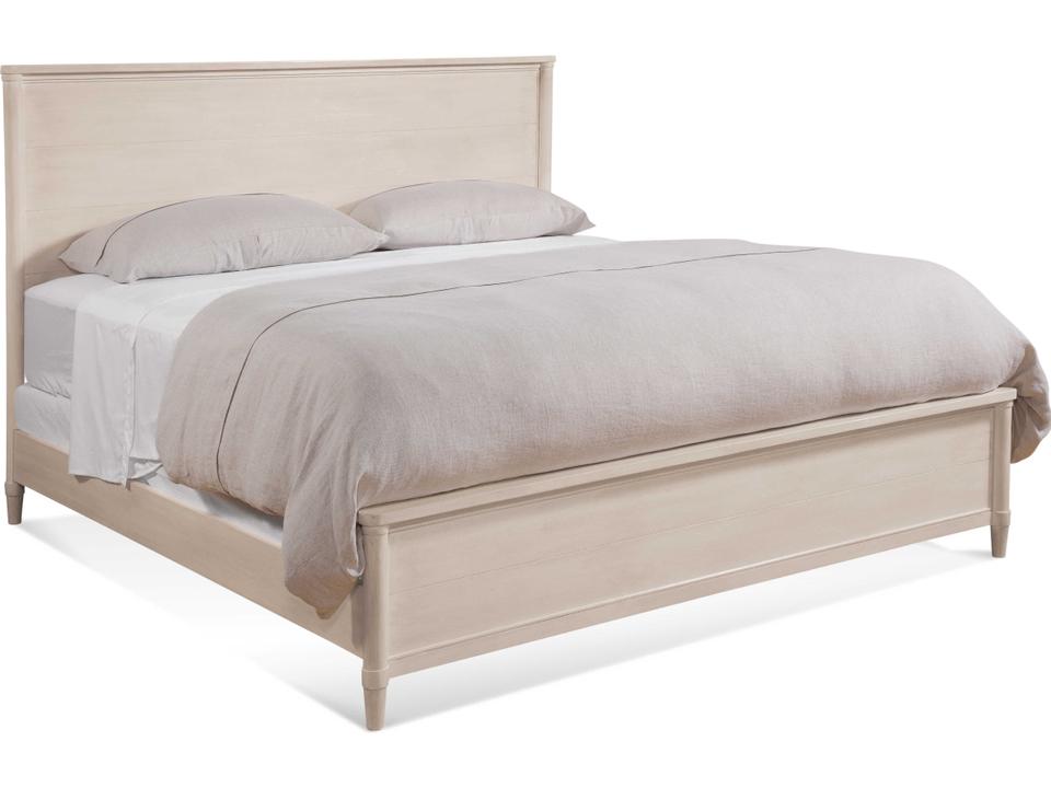 Clair King Platform Bed in Mindi Wood