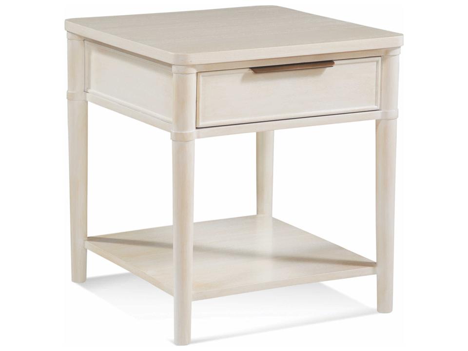 Clair Wood End Table with Drawer in Various Finishes