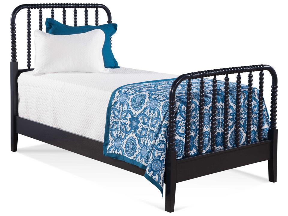 Lind Island Twin Bed Hand-Crafted Rattan Frame