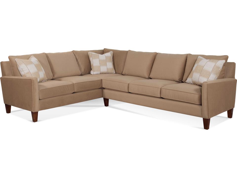 Urban Options 2-Piece Upholstered Sectional Sofa