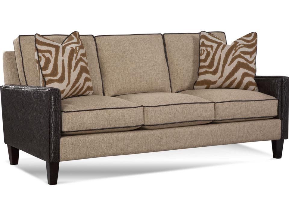 Urban Options 3-Seat Upholstered Sofa with Customizable Fabric