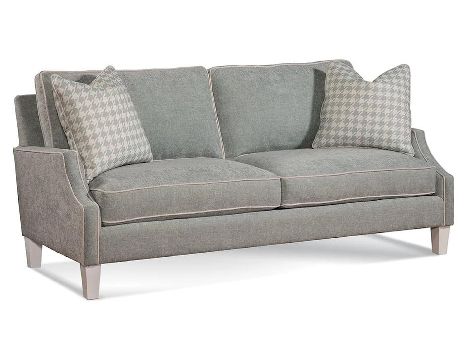 Urban Options 77-Inch 2-Seat Fabric Sofa with Track Arms