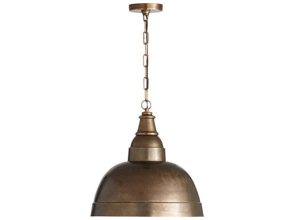 Sedona 1-Light Bell Pendant in Oxidized Brass
