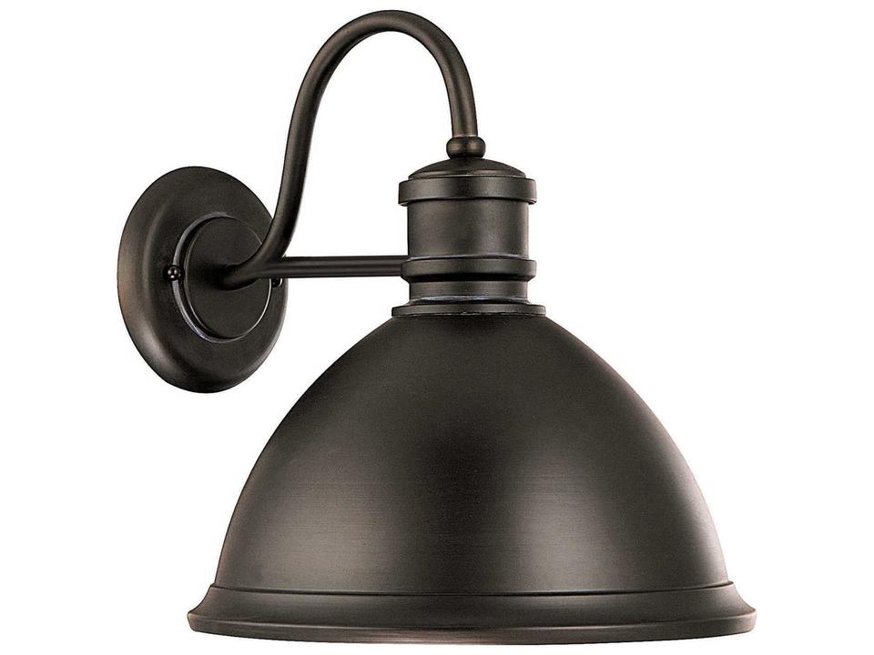 1-Light Outdoor Wall Lantern in Old Bronze