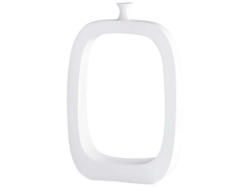 Beyond the Pale Large Resin Vase in White