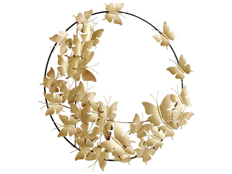 Caesar Gold / Black Metal Wall Art