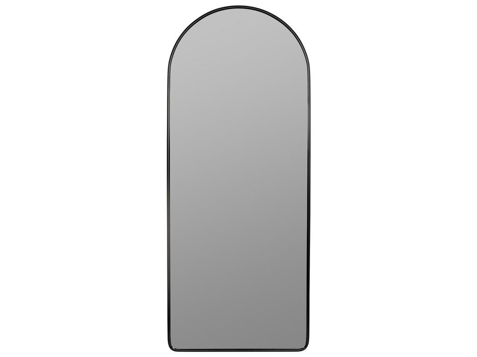 Colca Floor Mirror in Matte Black Metal