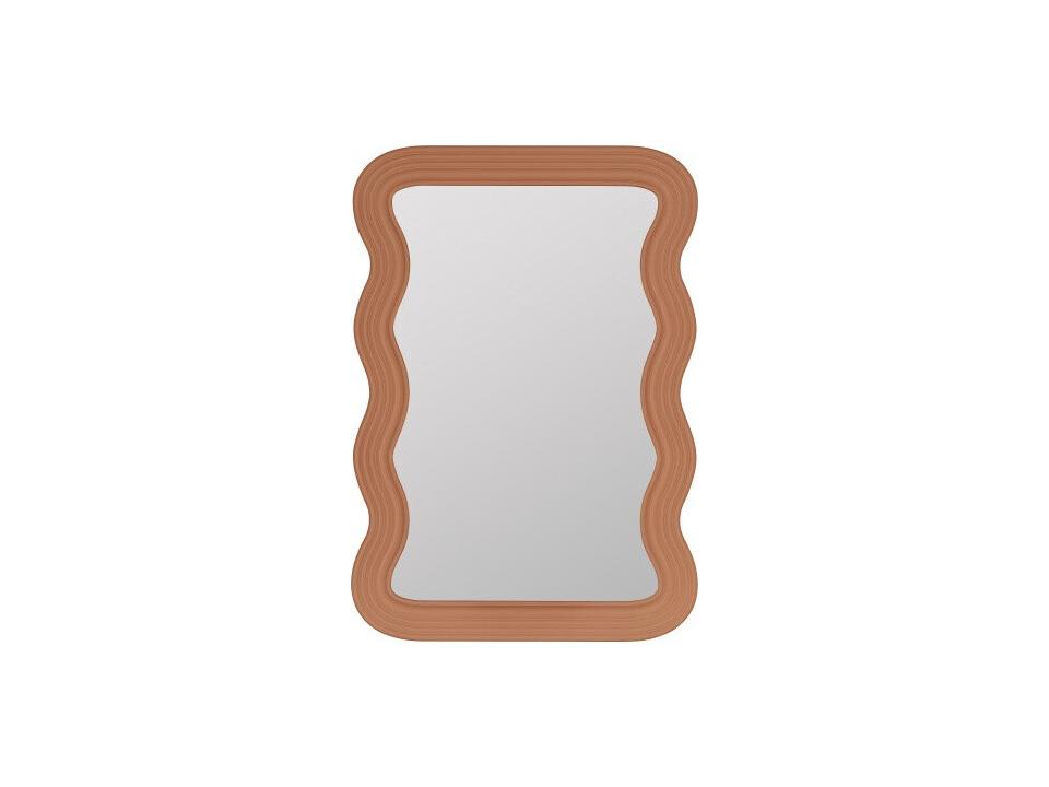 Frances Rectangle Wall Mirror in Pumpkin Spice