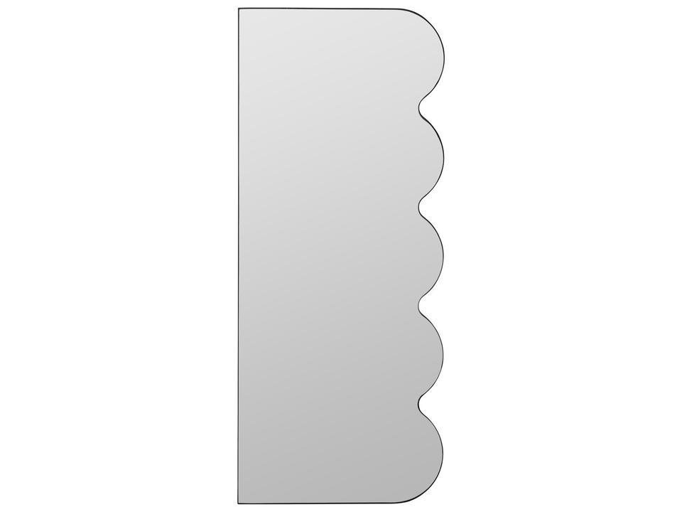 Denver Black Metal Floor Mirror