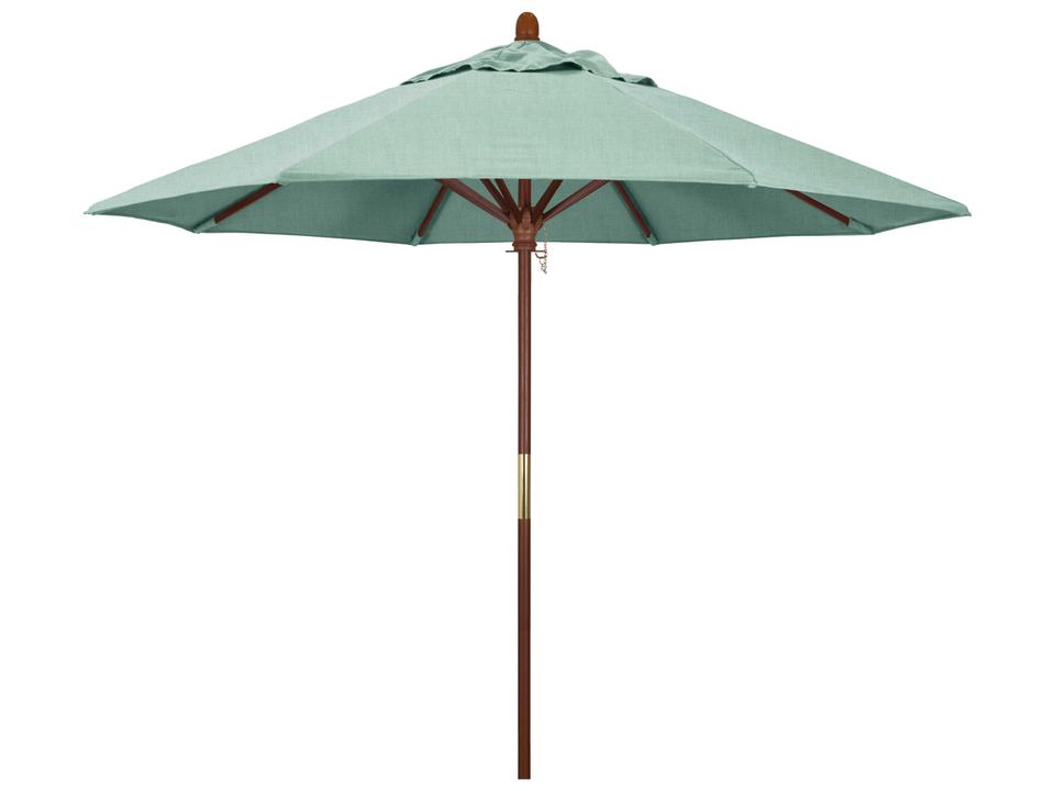 custom patio umbrellas california Umbrella (4-Panel) | Market Umbrella This umbrellas size has sufficient area coverage 9 ft. Woodgrain Aluminum Commercial