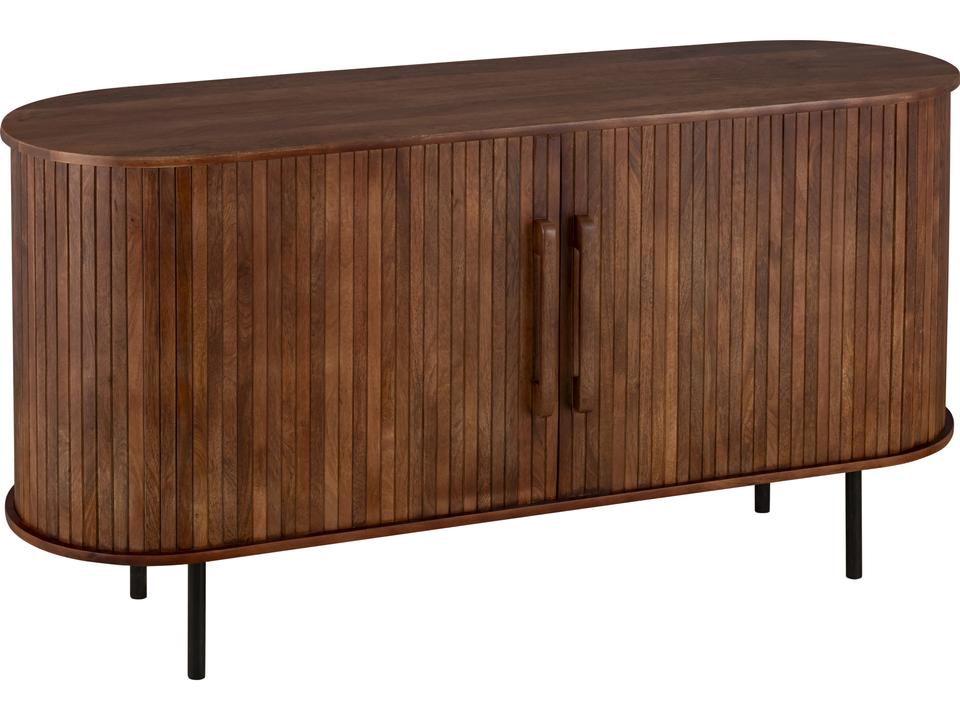 Elmhurst Oval Wood Console Table