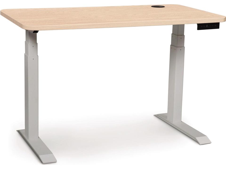 Invigo Sit Stand Desk Solid Wood Adjustable Height