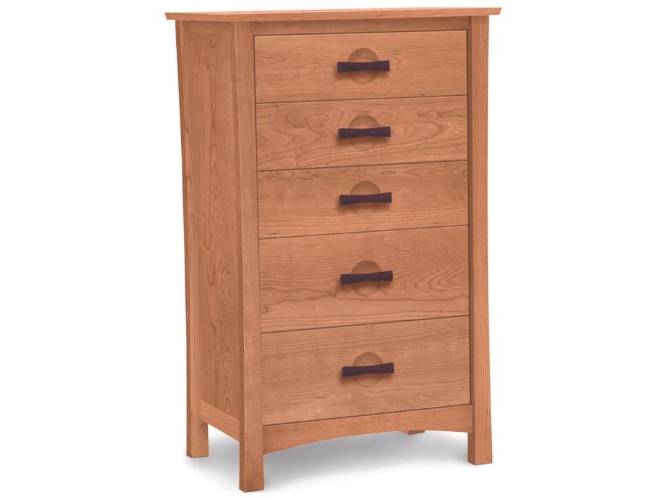 5 Drawer Chest Berkeley Solid Cherry Soft Close