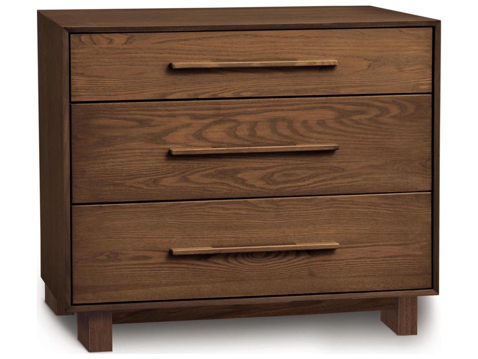 Sloane 3 Drawer Chest Solid Wood Modern