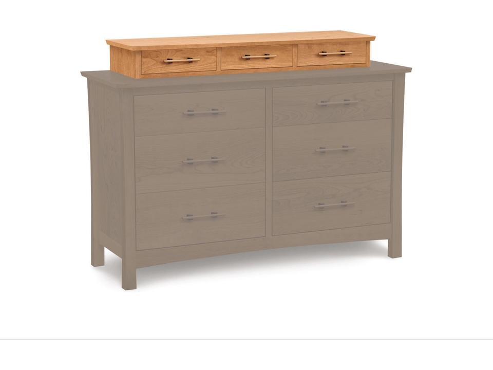 Monterey 3-Drawer Dresser in Solid Cherry Hardwood with Soft-Close Drawers