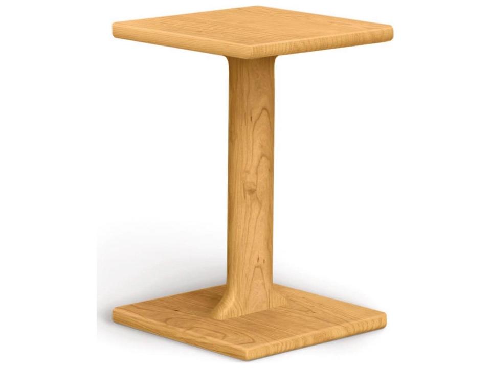 Sierra Square End Table in Solid Hardwood Natural Finish