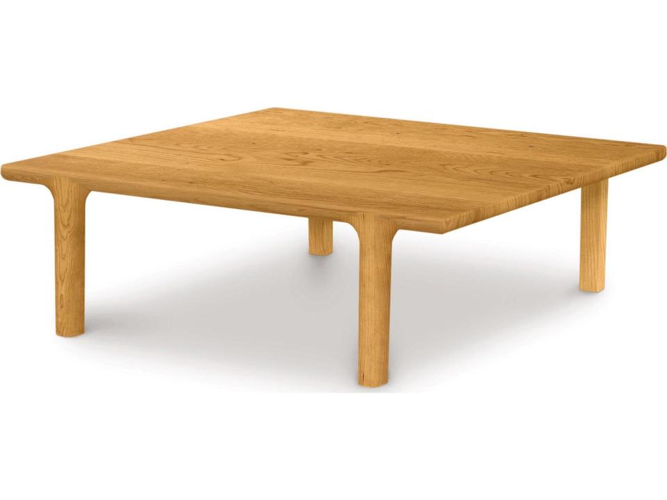 Sierra Square Solid Wood Coffee Table in Cherry Oak or Walnut