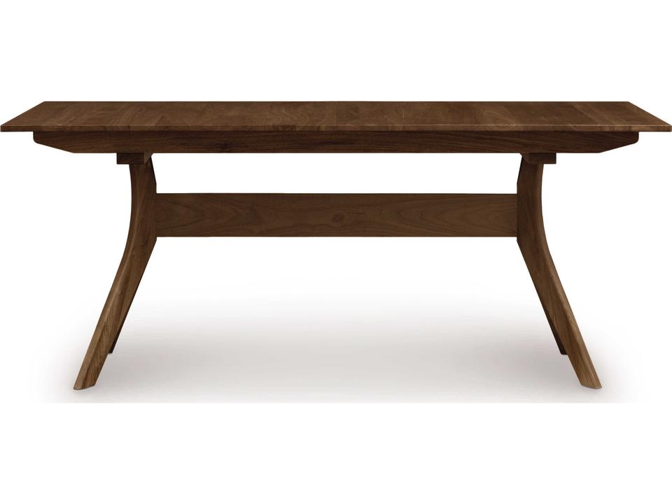 Audrey Rectangle Extension Dining Table in Natural Walnut