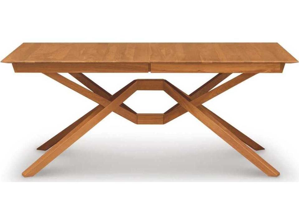 Exeter Solid Wood Double Leaf Extension Dining Table