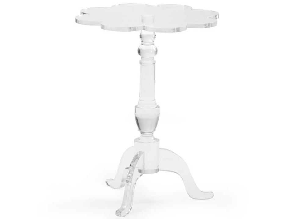 Mount Pleasant Clear Acrylic Side Table