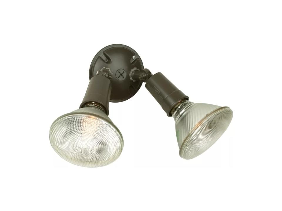 PAR Holders 2-Light Outdoor Wall Light in Bronze
